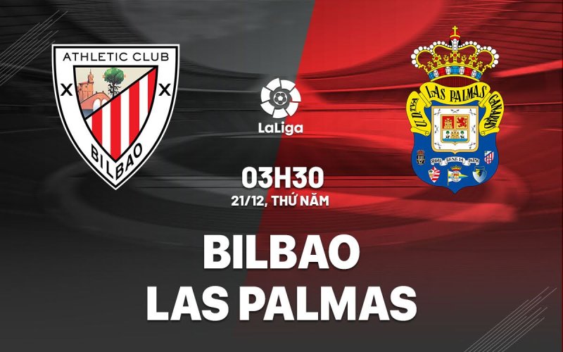 Nhận định bóng đá Bilbao vs Las Palmas, 03h30 ngày 21/12: Tiếp Nối Thăng Hoa